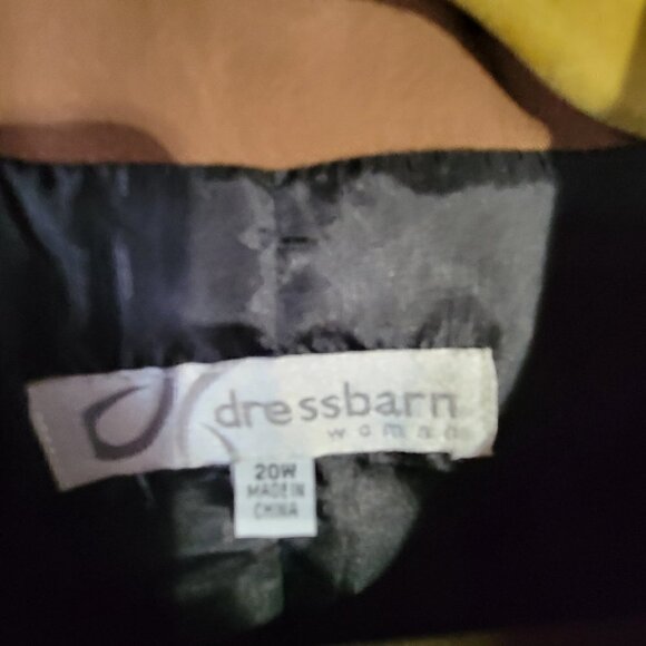 New DressBarn womens zip up blazer 20W - Picture 10 of 12